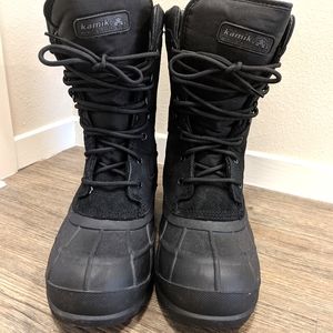 Kamik Men's Nationplus Boot Black 9.5